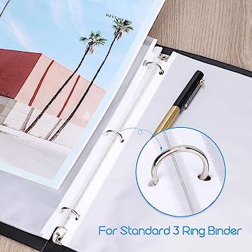 KTRIO Sheet Protector 8.5 x 11 inch Non-Glare Clear Page Protectors,  Plastic Sleeves for Binders, Paper Protector for 3 Ring Binder Letter Size  Top Loading, 200 Pack – Armadashops